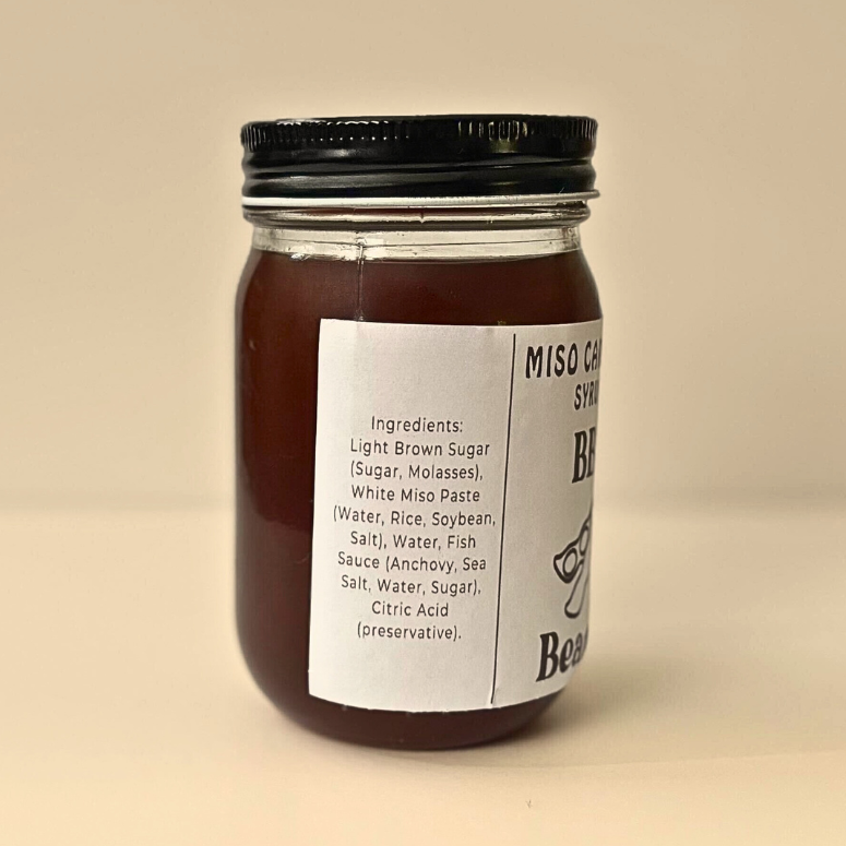 BB Beans: Brown Sugar Miso Caramel Syrup