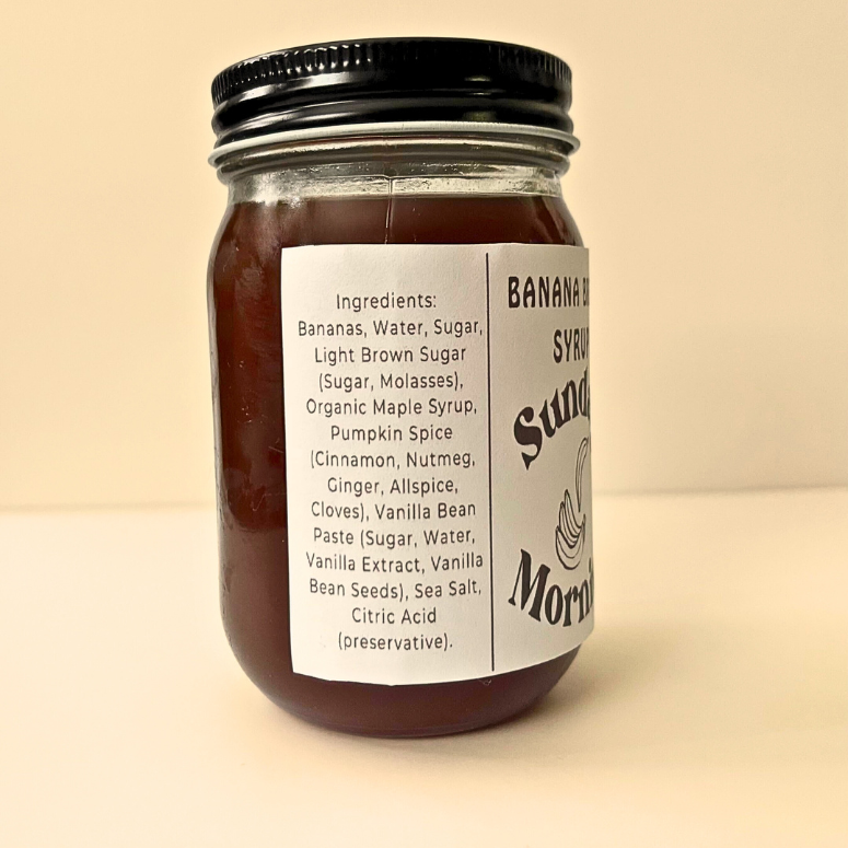 Sunday Morning: Banana Bread Syrup