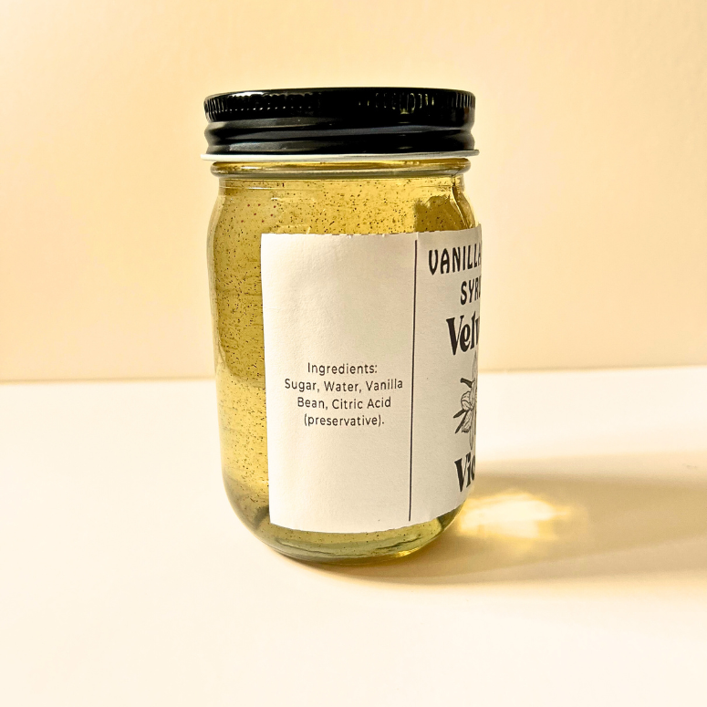 Velvet Vice: Vanilla Bean Syrup