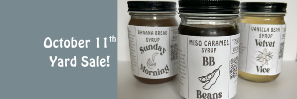 Come Hang out With Us at our Yard Sale!