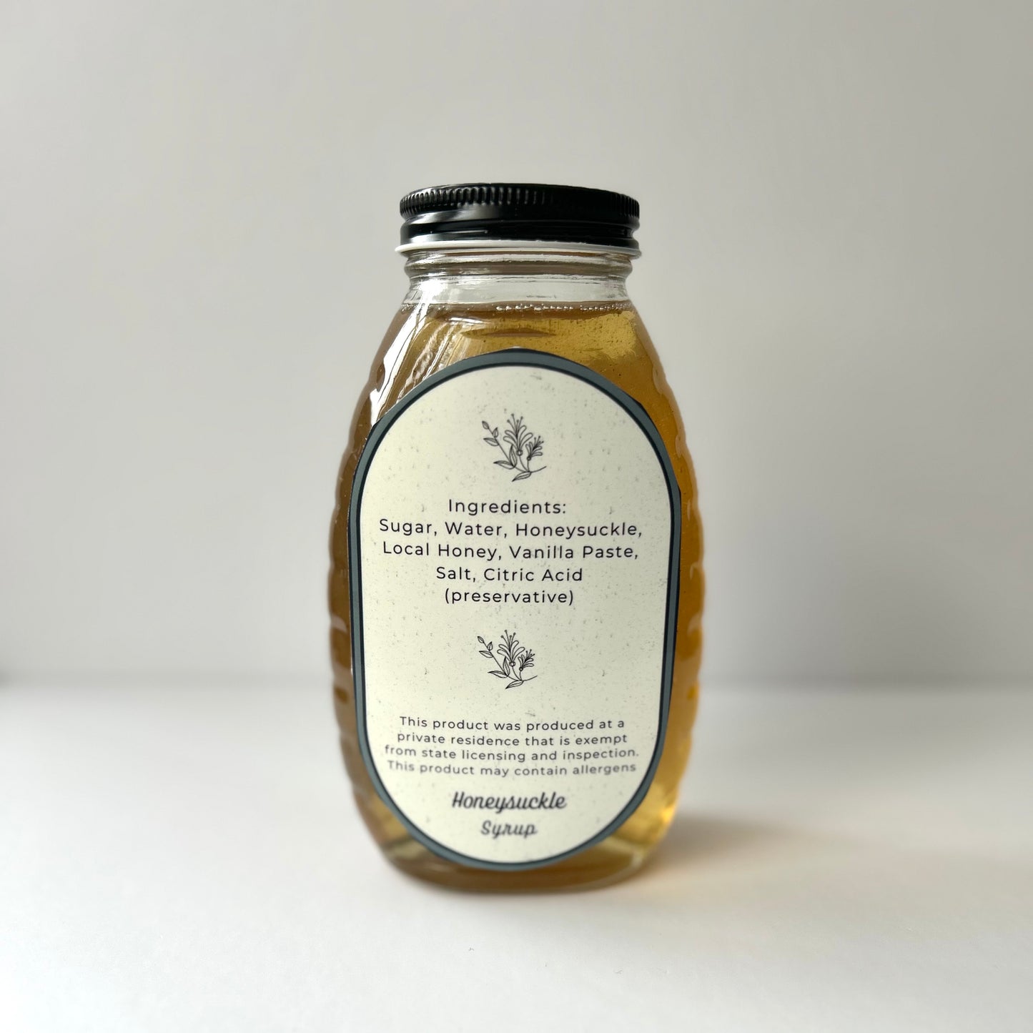 Honeyed Haze: Honeysuckle Syrup