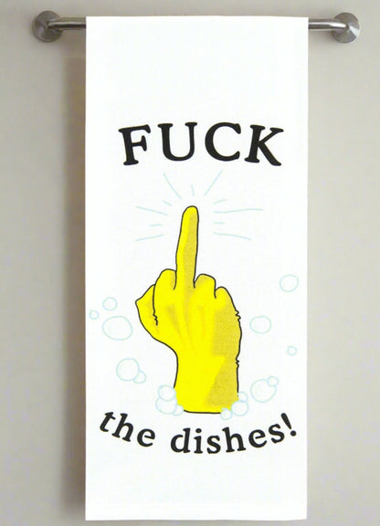 Fuck the Dishes Dishtowel