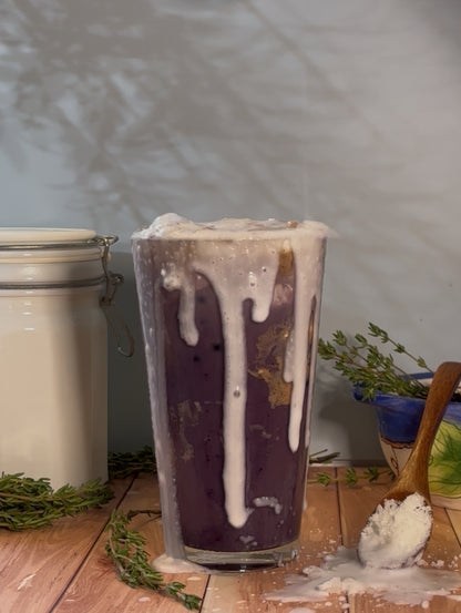 Sapphire Siren: Blueberry Thyme Vanilla Syrup