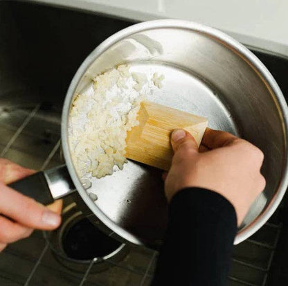 Bamboo Pot Scraper