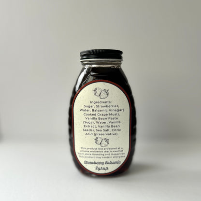 Balsamic Belle: Strawberry Balsamic Syrup