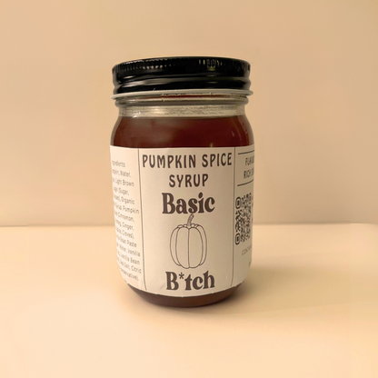 Basic B*tch: Pumpkin Spice Syrup