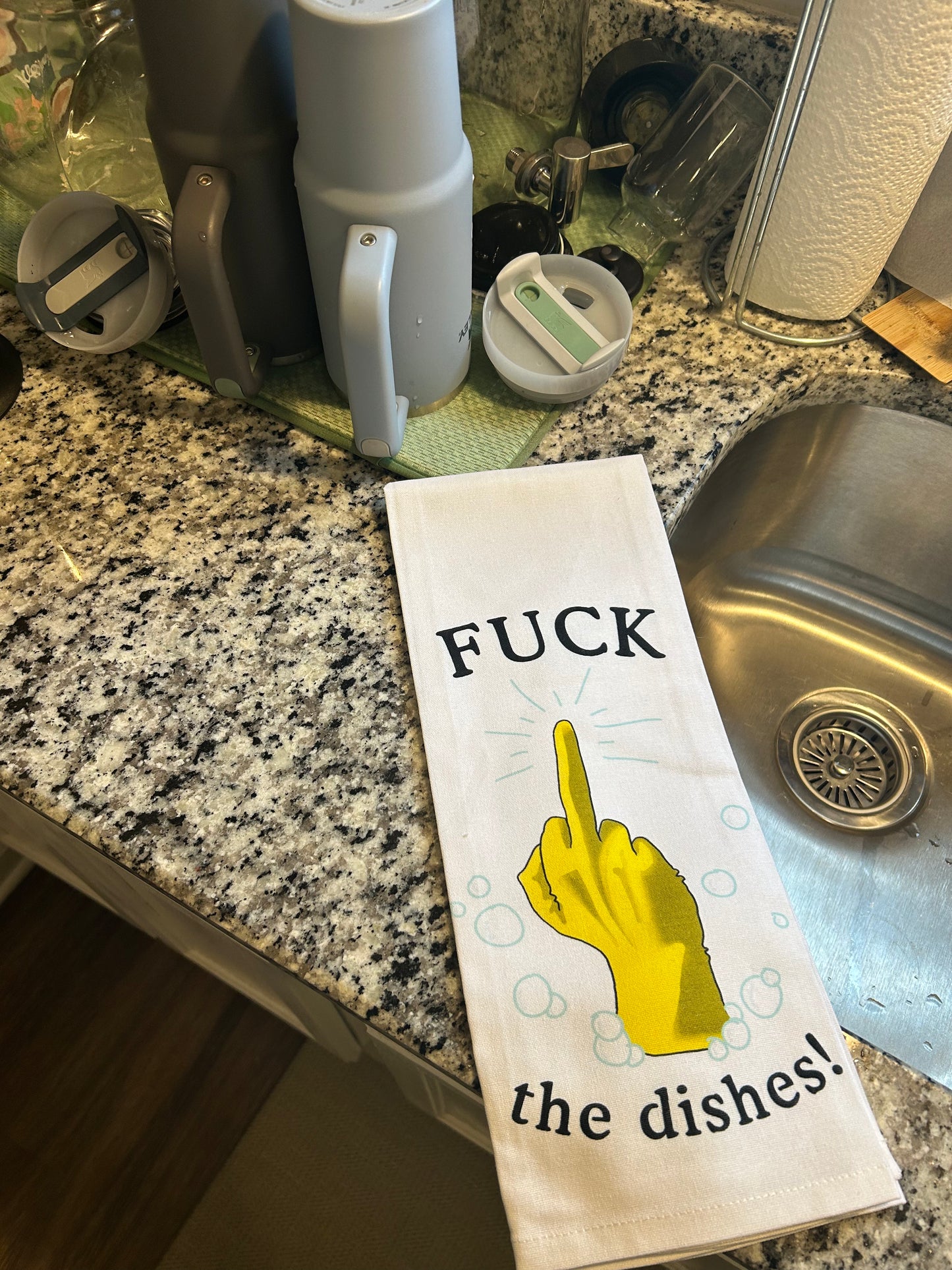 Fuck the Dishes Dishtowel