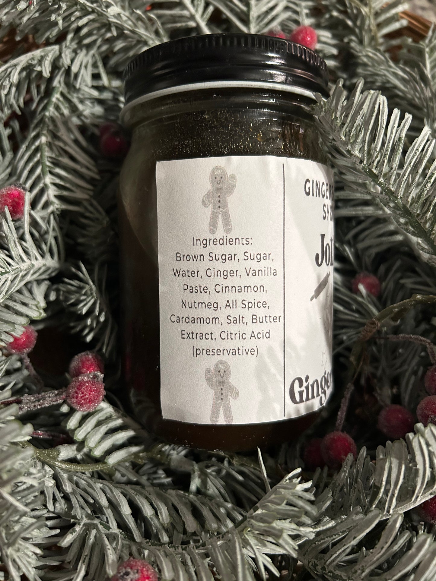 Jolly Gingerman: Gingerbread Syrup