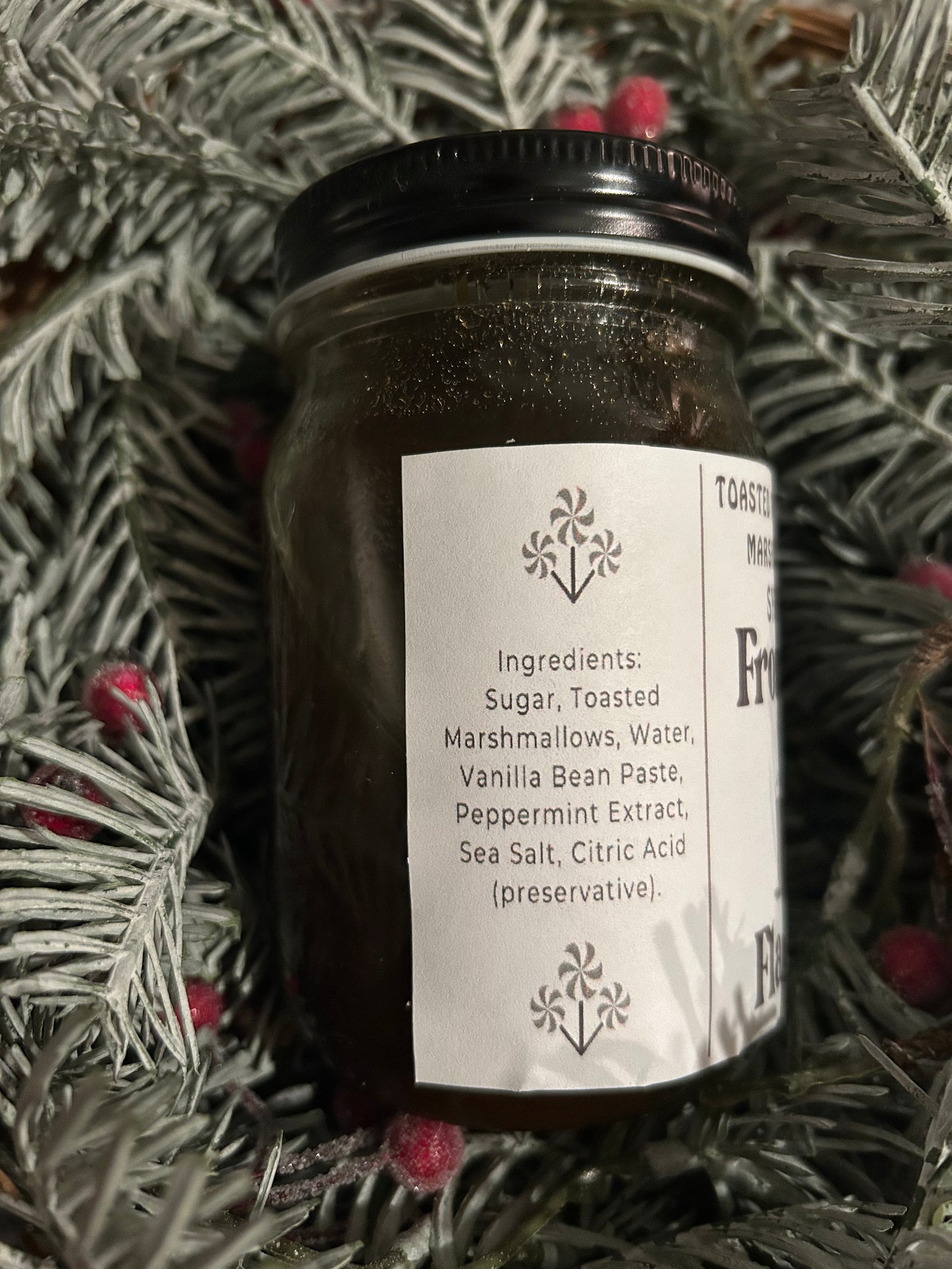 Frosted Flame: Toasted Peppermint Marshmallow