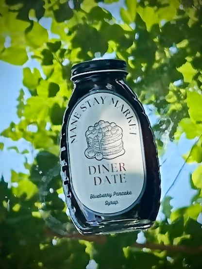 Diner Date: Blueberry Pancake Syrup