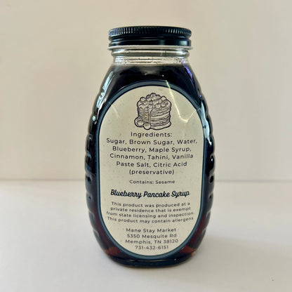 Diner Date: Blueberry Pancake Syrup
