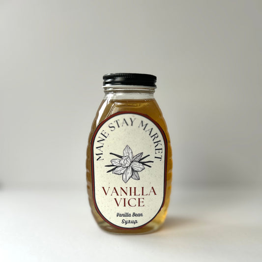 Velvet Vice: Vanilla Bean Syrup