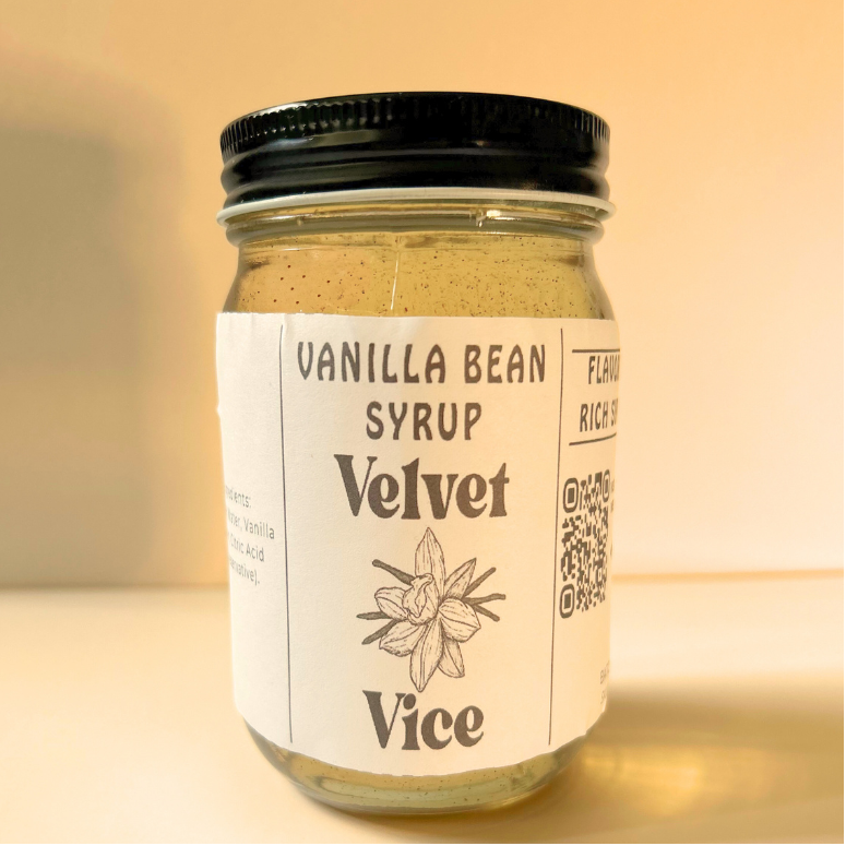 Velvet Vice: Vanilla Bean Syrup