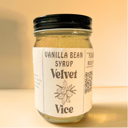 Velvet Vice: Vanilla Bean Syrup