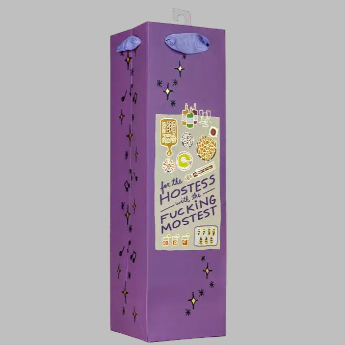 Hostess With the Fucking Mostest Deluxe Bottle Bag