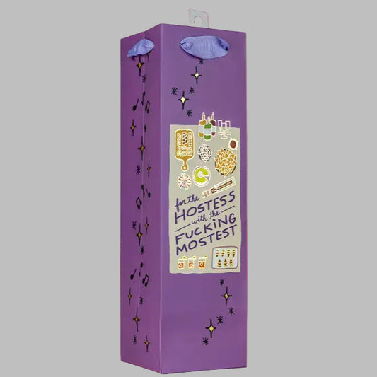 Hostess With the Fucking Mostest Deluxe Bottle Bag
